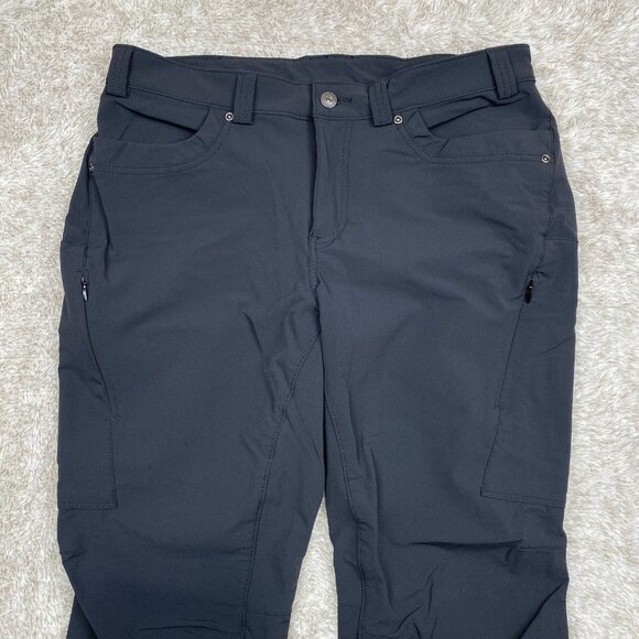 DULUTH TRADING CO Women's 12x29 Black Flexpedition Slim Leg Pants - Picture 3 of 13